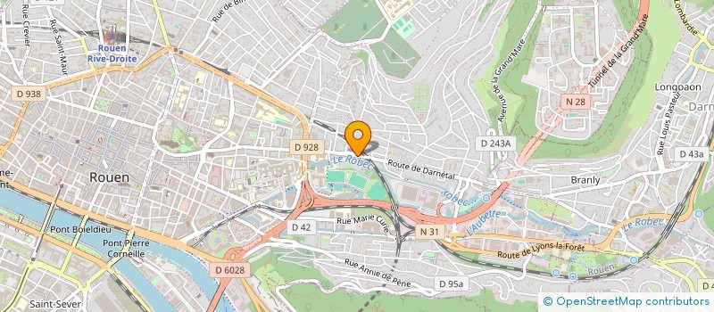 localisation de l'entreprise MONSIEUR MATTHIEU PAU à ROUEN