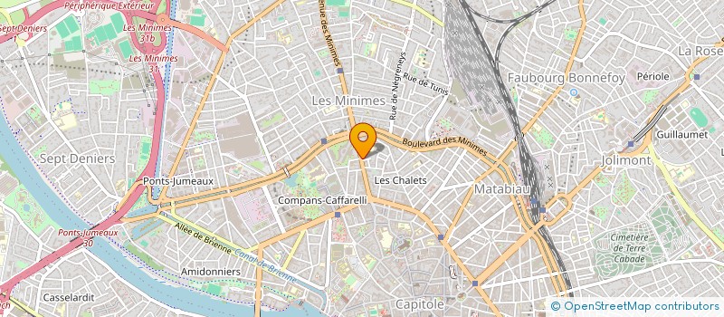 localisation de l'entreprise MONSIEUR MATTHIEU PECHALRIEUX à TOULOUSE