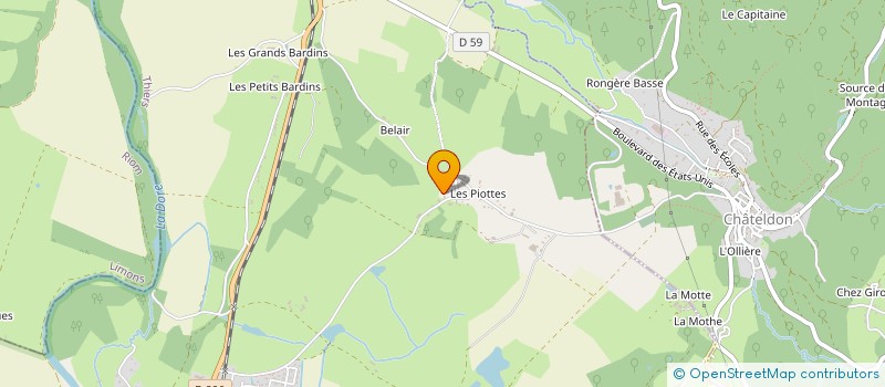 localisation de l'entreprise MONSIEUR MATTHIEU PELTIER à PUY-GUILLAUME