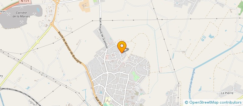 localisation de l'entreprise MONSIEUR MATTHIEU PENARANDA  DONGES