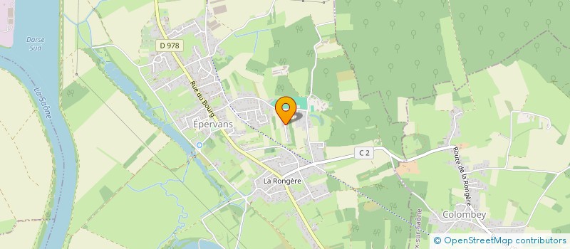 localisation de l'entreprise MONSIEUR MATTHIEU PENNARGUEAR  EPERVANS