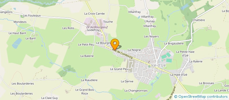 localisation de l'entreprise MONSIEUR MATTHIEU PERAL à VAL-D'IZE