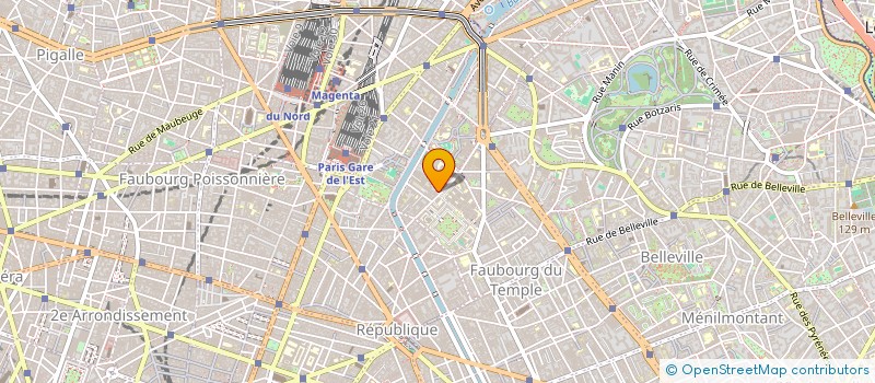 localisation de l'entreprise MONSIEUR MATTHIEU PERDRIZET  PARIS