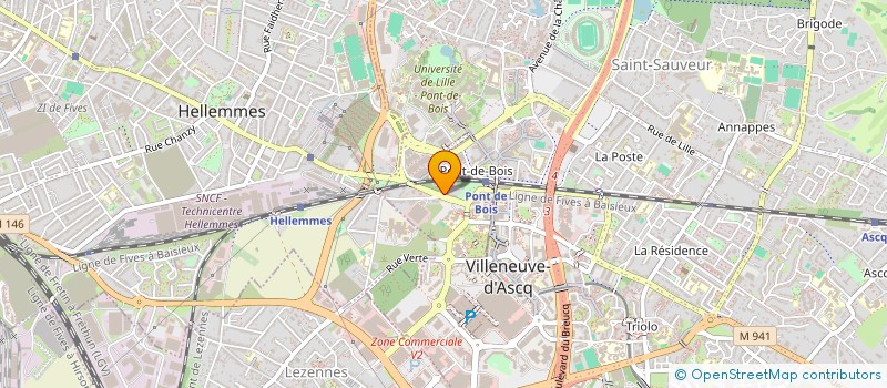 localisation de l'entreprise MONSIEUR MATTHIEU PETIT à VILLENEUVE-D'ASCQ