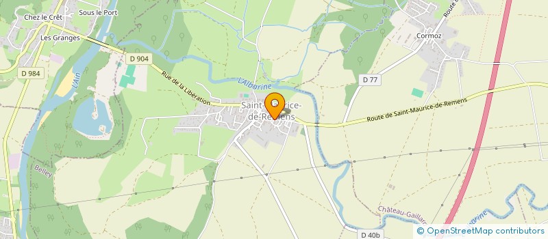 localisation de l'entreprise MONSIEUR MATTHIEU PETIT MALE  SAINT-MAURICE-DE-REMENS