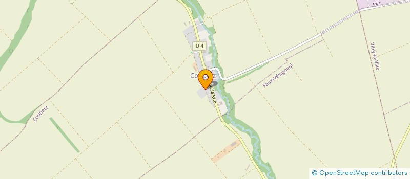 localisation de l'entreprise MONSIEUR MATTHIEU PETITPRETRE  COUPETZ