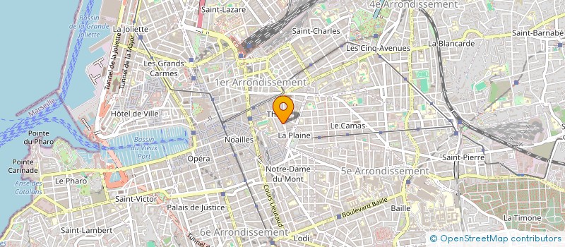 localisation de l'entreprise MONSIEUR MATTHIEU PHILIPPON à MARSEILLE
