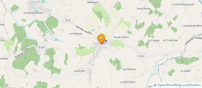 localisation de l'entreprise MONSIEUR MATTHIEU PICARD  LARAJASSE