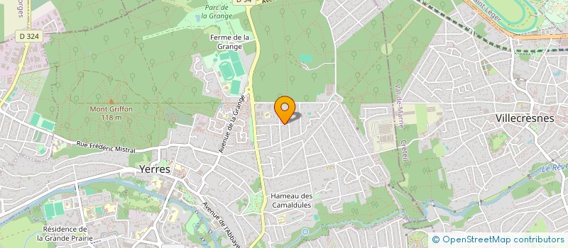 localisation de l'entreprise MONSIEUR MATTHIEU PICHARD  YERRES