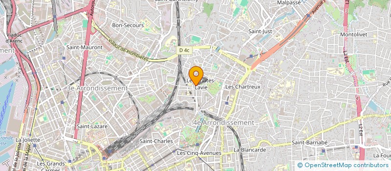 localisation de l'entreprise MONSIEUR MATTHIEU PIRAS  MARSEILLE