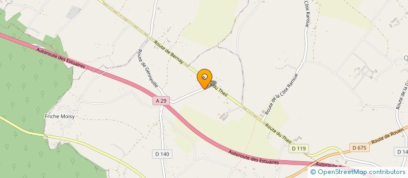 localisation de l'entreprise MONSIEUR MATTHIEU PIVOT  SAINT BENOIT D'HEBERTOT