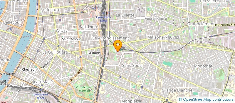 localisation de l'entreprise MONSIEUR MATTHIEU PLATHIER  LYON