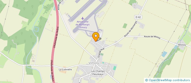 localisation de l'entreprise MONSIEUR MATTHIEU PLESSY à VIMORY