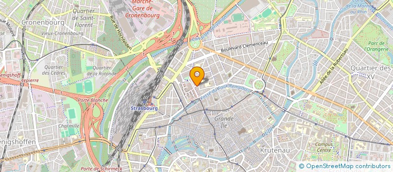 localisation de l'entreprise MONSIEUR MATTHIEU POIROT à STRASBOURG