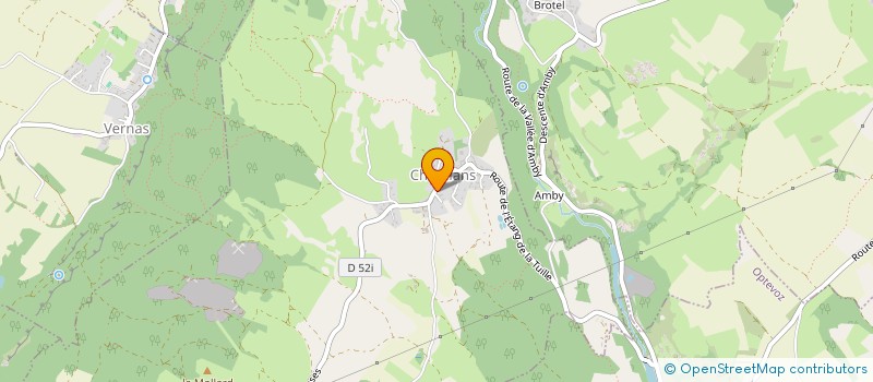 localisation de l'entreprise MONSIEUR MATTHIEU POTTERAT  ANNOISIN-CHATELANS