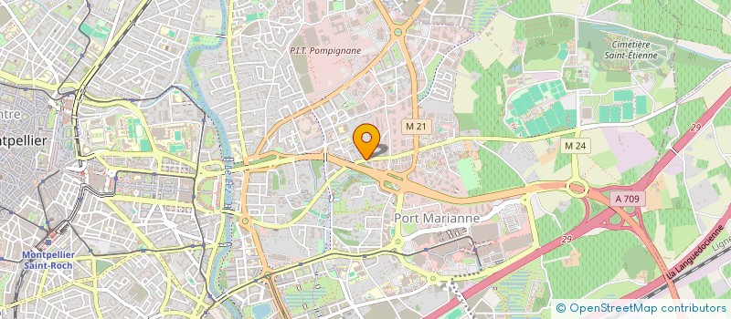 localisation de l'entreprise MONSIEUR MATTHIEU POULLAIN à MONTPELLIER