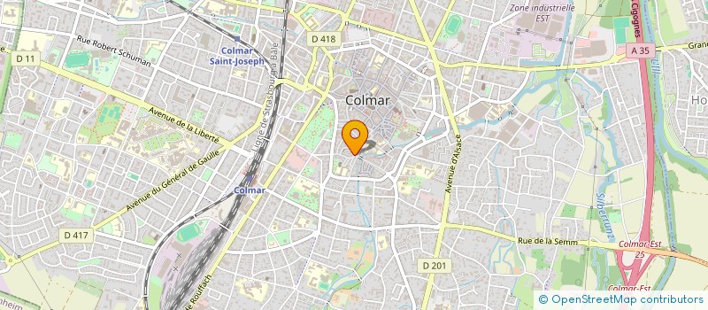 localisation de l'entreprise MONSIEUR MATTHIEU PREISS-GRUNENWALD  COLMAR