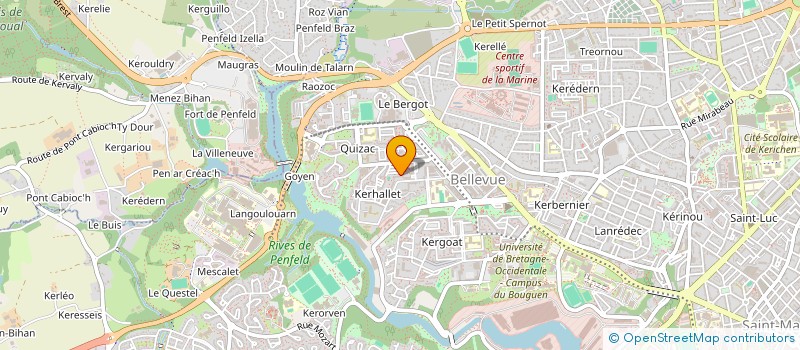 localisation de l'entreprise MONSIEUR MATTHIEU PRIGENT à BREST