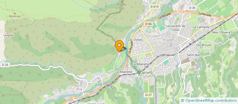 localisation de l'entreprise MONSIEUR MATTHIEU PRORIOL  RIA-SIRACH