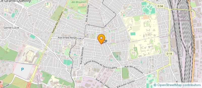 localisation de l'entreprise MONSIEUR MATTHIEU PROUST  SAINT-ETIENNE-DU-ROUVRAY