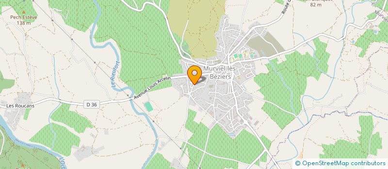 localisation de l'entreprise MONSIEUR MATTHIEU QUILES  MURVIEL-LES-BEZIERS