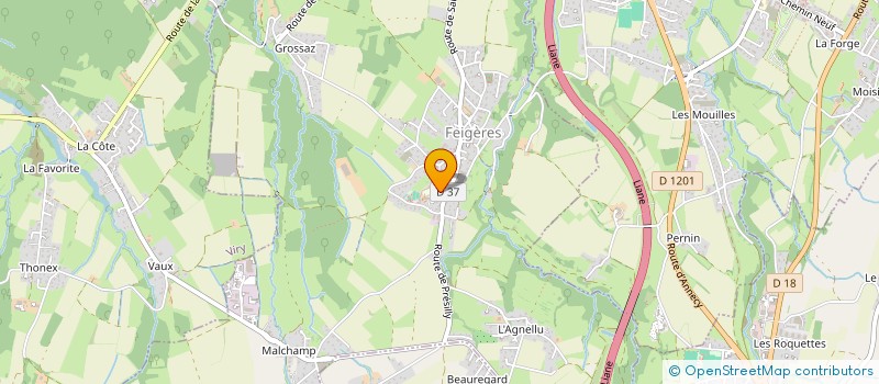 localisation de l'entreprise MONSIEUR MATTHIEU QUIQUEMPOIS  FEIGERES