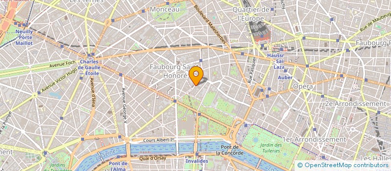 localisation de l'entreprise MONSIEUR MATTHIEU RABAUD  PARIS