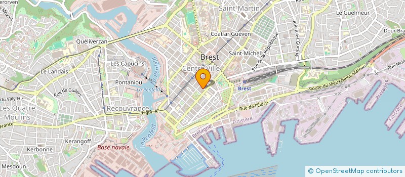 localisation de l'entreprise MONSIEUR MATTHIEU RABILLER à BREST