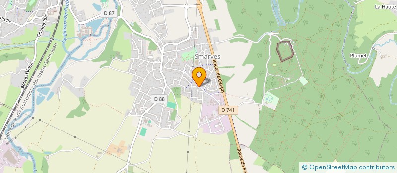 localisation de l'entreprise MONSIEUR MATTHIEU RADIGUE  SMARVES