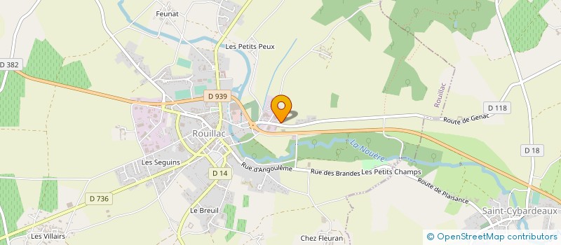 localisation de l'entreprise MONSIEUR MATTHIEU RAFFIN à GENAC-BIGNAC