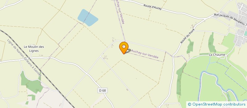 localisation de l'entreprise MONSIEUR MATTHIEU RAMBAUD  LES VELLUIRE-SUR-VENDEE