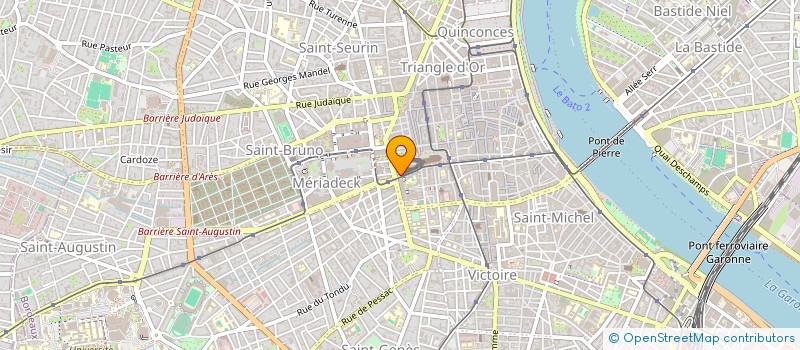 localisation de l'entreprise MONSIEUR MATTHIEU RAYMOND  BORDEAUX