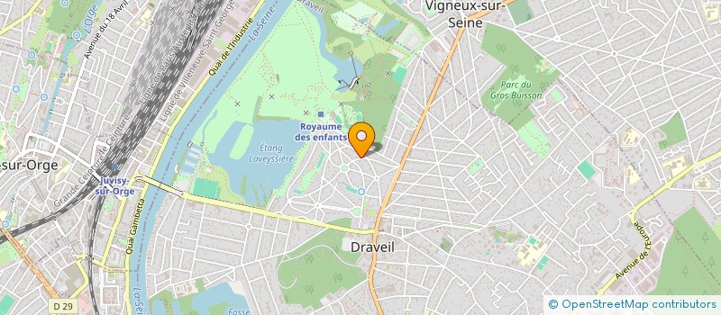 localisation de l'entreprise MONSIEUR MATTHIEU REIX à DRAVEIL