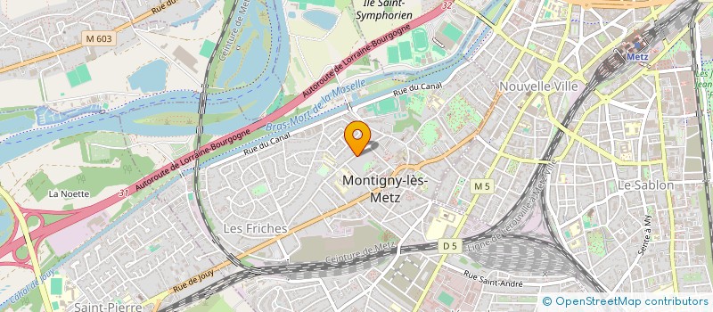 localisation de l'entreprise MONSIEUR MATTHIEU REMARK à MONTIGNY-LES-METZ