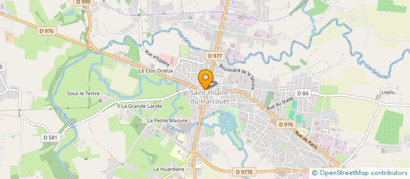 localisation de l'entreprise MONSIEUR MATTHIEU REMISE  SAINT-HILAIRE-DU-HARCOUET