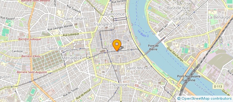 localisation de l'entreprise MONSIEUR MATTHIEU REYNAL DE SAINT MICHEL  BORDEAUX