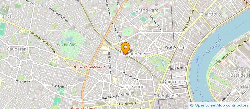 localisation de l'entreprise MONSIEUR MATTHIEU RIBEIRO  BORDEAUX