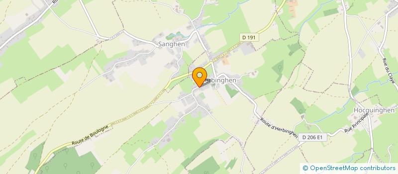 localisation de l'entreprise MONSIEUR MATTHIEU RICHARD  HERBINGHEN