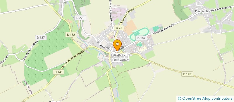 localisation de l'entreprise MONSIEUR MATTHIEU RIDEL  DIEPPE