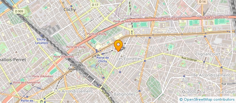 localisation de l'entreprise MONSIEUR MATTHIEU RIVAIN  PARIS