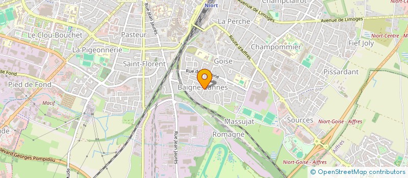 localisation de l'entreprise MONSIEUR MATTHIEU RIVOLLIER à NIORT