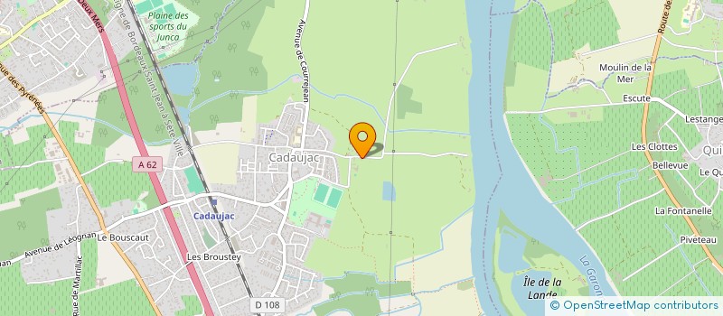 localisation de l'entreprise MONSIEUR MATTHIEU ROBY  CADAUJAC