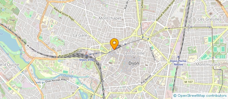 localisation de l'entreprise MONSIEUR MATTHIEU ROCHE à DIJON