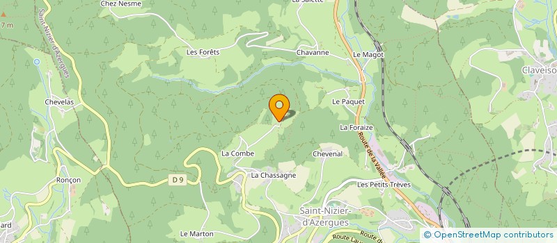 localisation de l'entreprise MONSIEUR MATTHIEU ROCHETTE  SAINT-NIZIER-D'AZERGUES