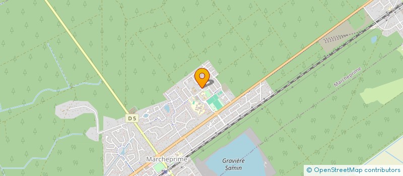 localisation de l'entreprise MONSIEUR MATTHIEU ROUSSEAU  MARCHEPRIME