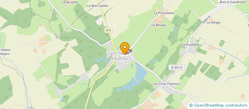 localisation de l'entreprise MONSIEUR MATTHIEU ROUSSEAU à SAINTIGNY