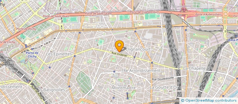 localisation de l'entreprise MONSIEUR MATTHIEU ROUXEL  PARIS