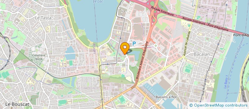 localisation de l'entreprise MONSIEUR MATTHIEU RUYANT  BORDEAUX