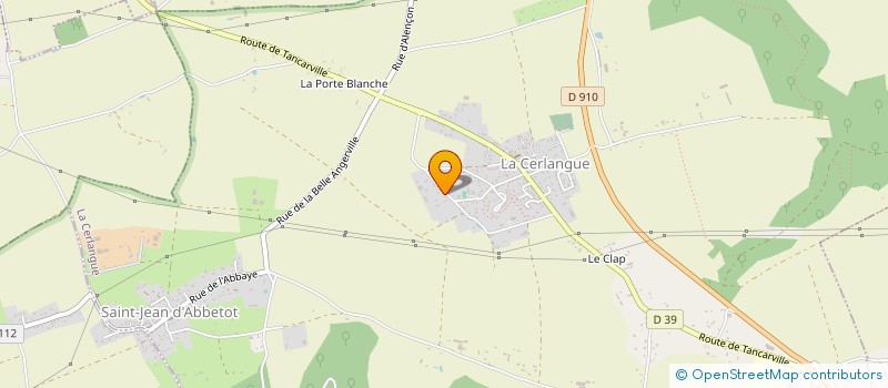 localisation de l'entreprise MONSIEUR MATTHIEU SAADI  LA CERLANGUE