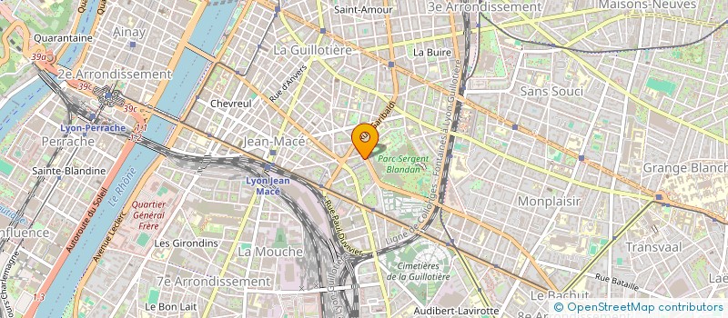 localisation de l'entreprise MONSIEUR MATTHIEU SADOUL  LYON